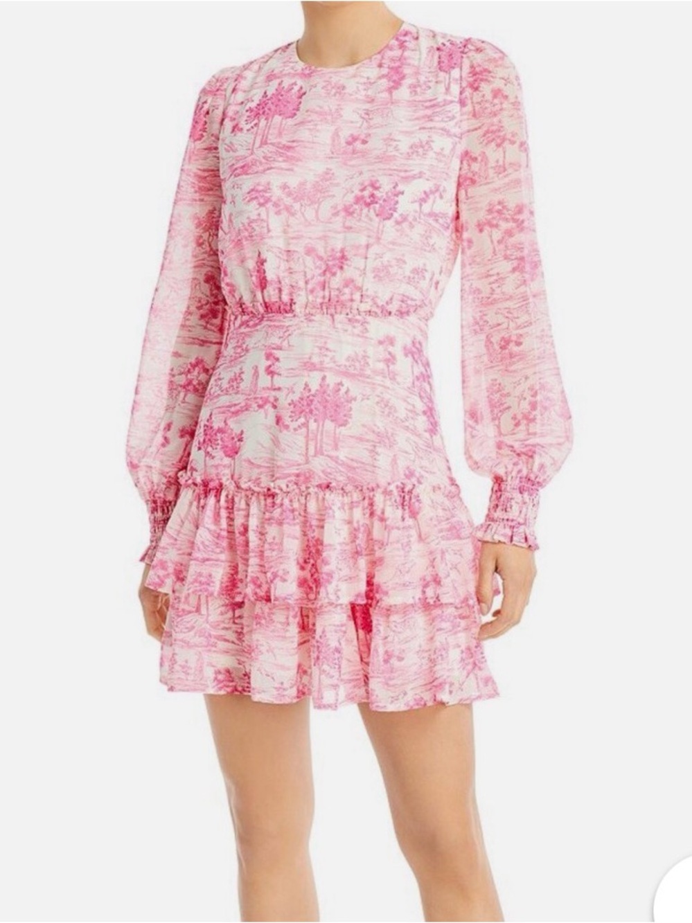 Aqua Pink Mini Dress